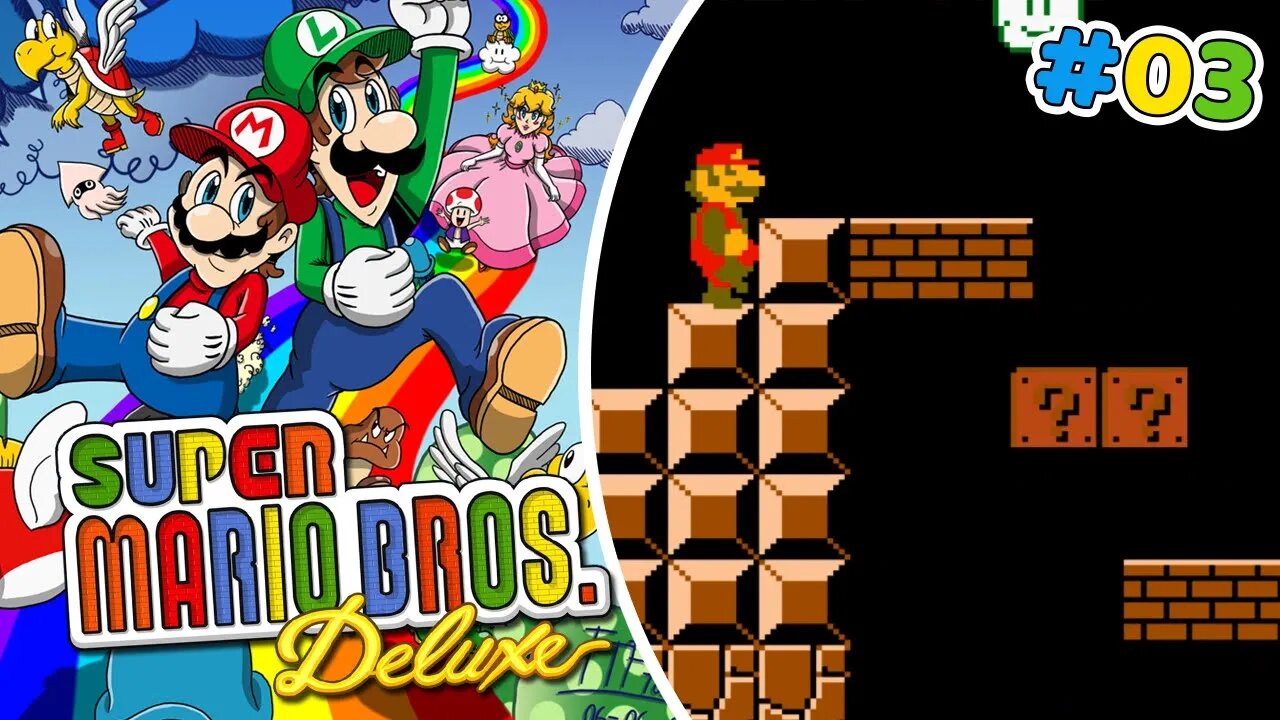 Super Mario Bros. Deluxe Ep.[03] - Fogo e marteladas.