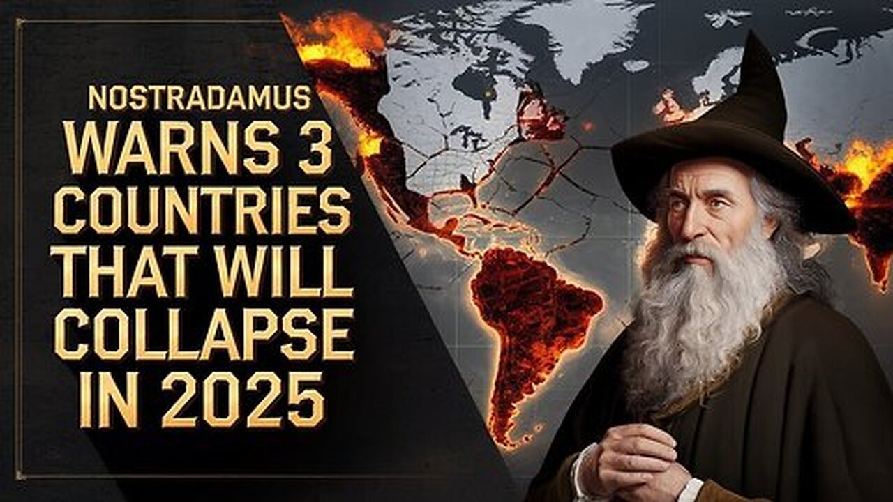 Nostradamus Warns Of 3 Countries That Will Collapse in 2025! - 2/25/2025