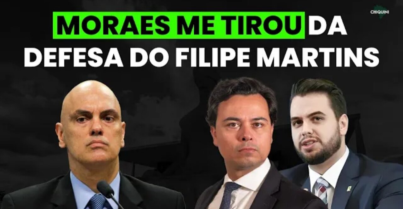 No Brasil juiz sancionado pela lei Magnitsky exclui a defesa do preso político Filipe Martins
