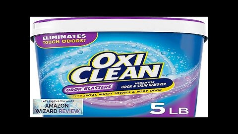 OxiClean Odor Blasters Versatile Odor and Stain Remover Powder 5 lb Review