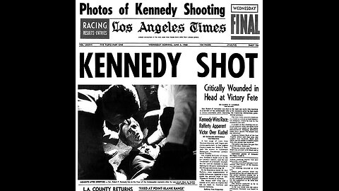 RFK SHOT News Report 6/5/68 KAAY radio LITTLE ROCK