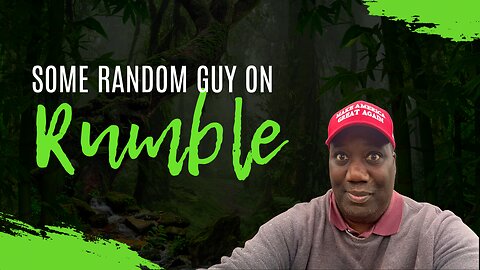 My new Rumble channel