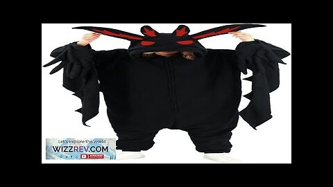 Mothman Onesie Adult One Piece Pajamas Animal Cosplay Costume for Women Men Review