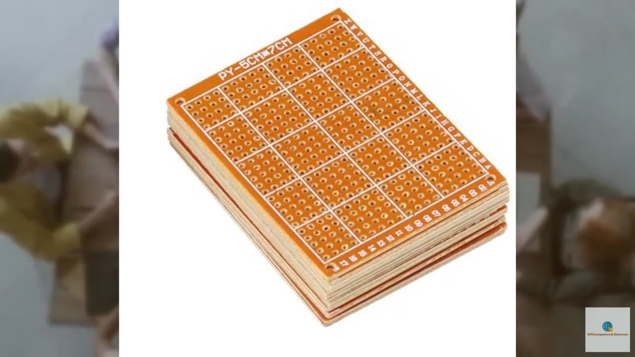 Ferwooh 10pcs PCB Board Prototype Kit Protoboard Circuit Board Breadboards 432 H