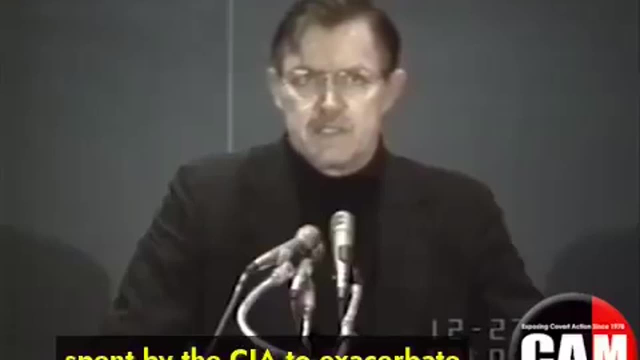 CIA whistleblower John Stockwell exposes the evil and terrorism of the CIA