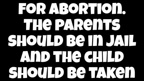 Life, the best advertisement for abortion