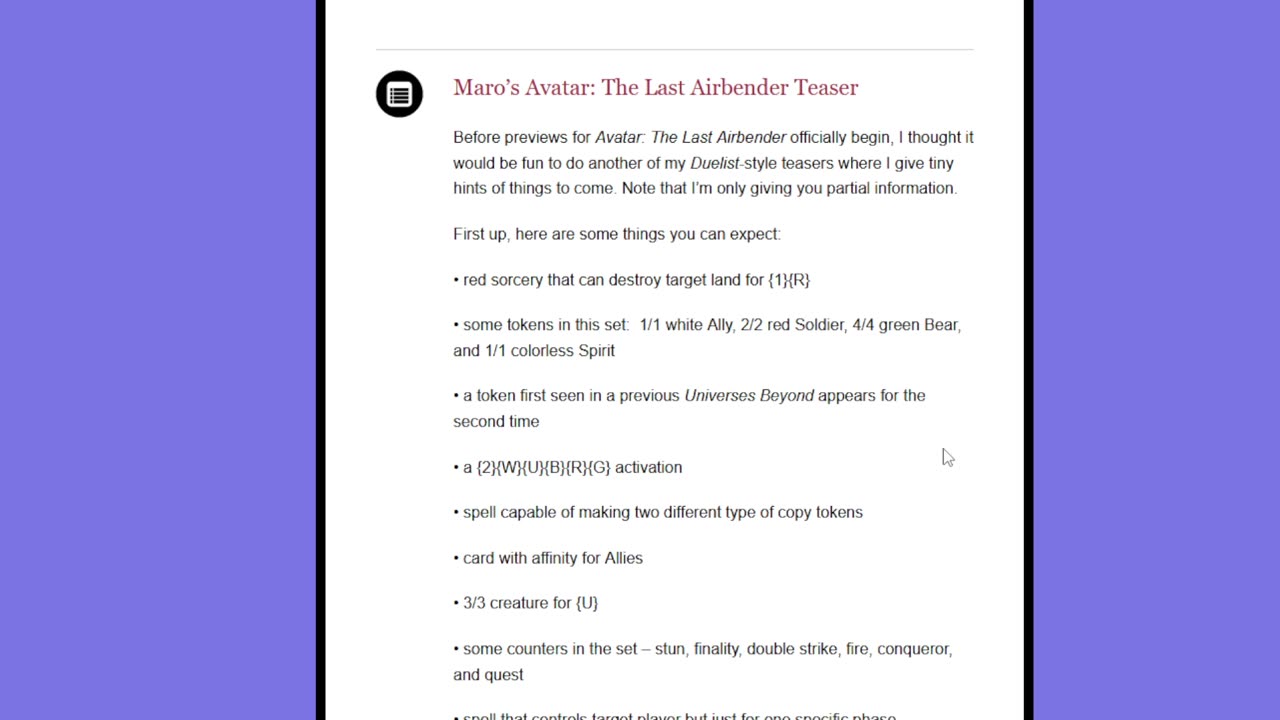 Blogatog leaks for avatar