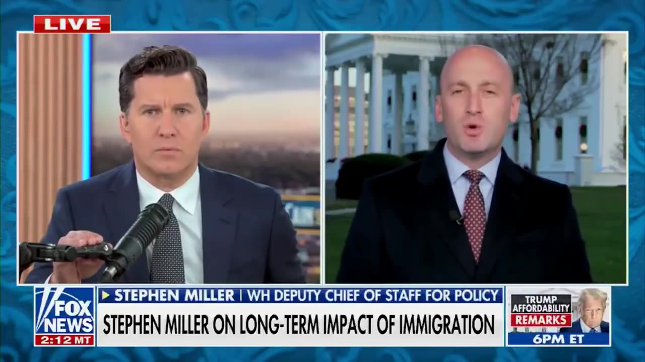 📌Stephen Miller on the failures of 60+ years of U.S. immigration policy