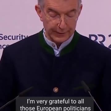 EU politicians are literally crying on stage over the US abandoning them for Russia