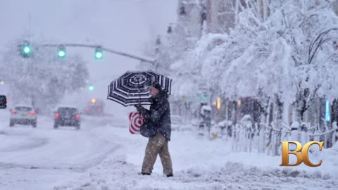 Man found frozen to death at bus stop as winter storm kills six