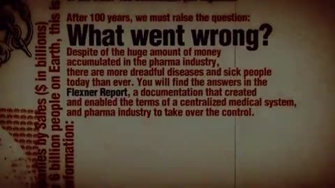 Ever hear of the Flexner report? When things changed from a holistic healthcare model to a petrol oil based synthetic model