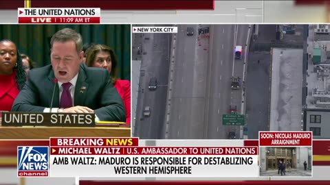 Ambassador Mike Waltz to UN: This Is Our Hemisphere