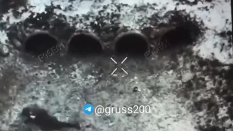 Operation "Pipe". Ukrainian drone operators are inspecting the occupier.