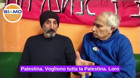 Intervista a Jehad Hotman rappresentate a Roma dell'Unione democratica Araba Palestinese