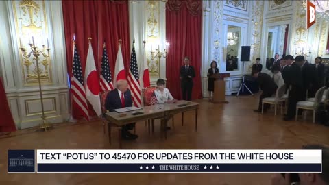 LIVE: President Trump Attends Signing Ceremony in Japan...