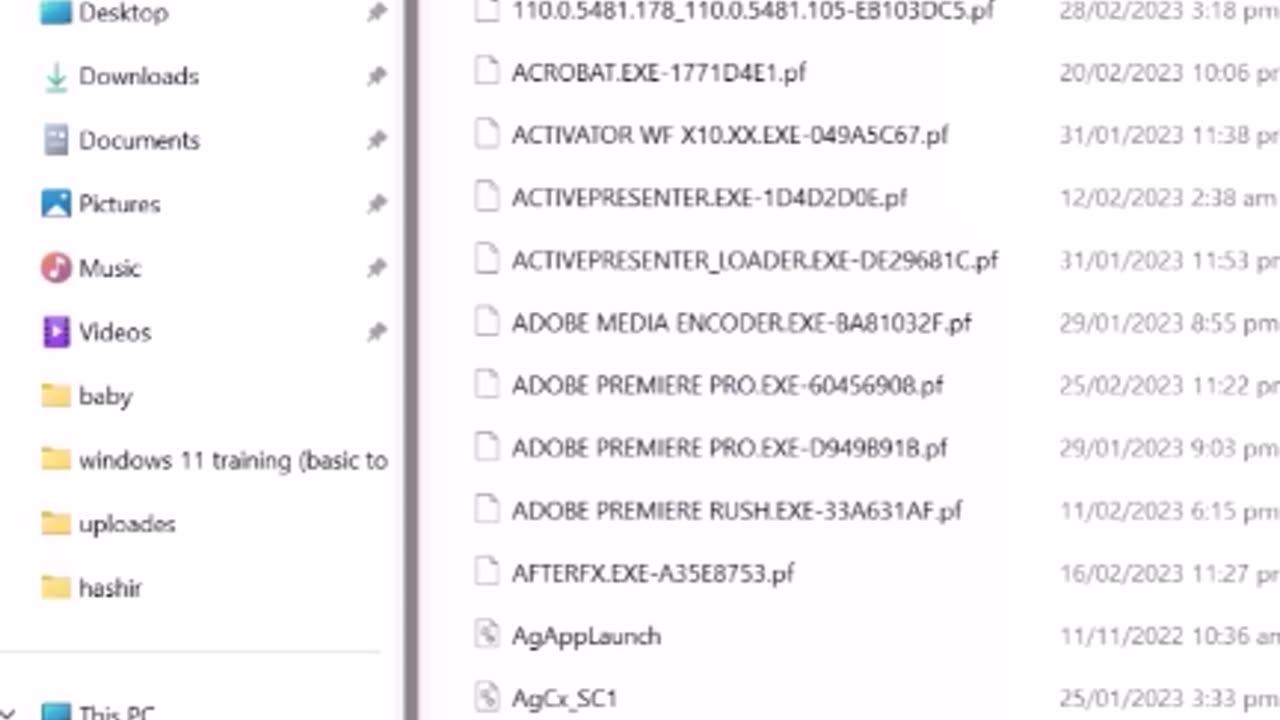 Boost your PC By Clearing Prefetch