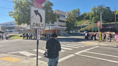 Portland #ICE building #Rally #protest #IRL #Oregon #USA #Freedom Equal Justice