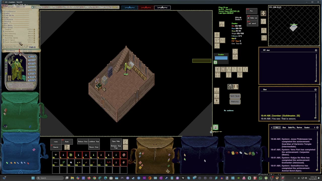 Ultima Online Outlands E3 Poison summoner
