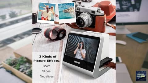 22MP Film Scanner with 5 Inch LCD Screen