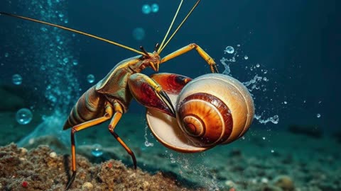 This tiny gladiator shatters shells like glass