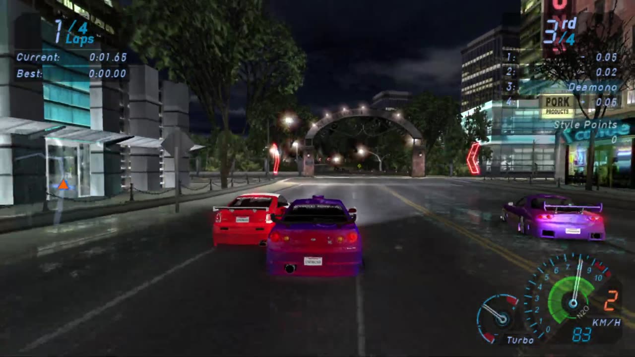 NFS Underground Ep.77 - Four Play Foreplay II： Foreplay Harder