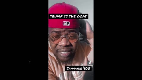 Trump is the GOAT, man! Trump is the greatest President of all time!”