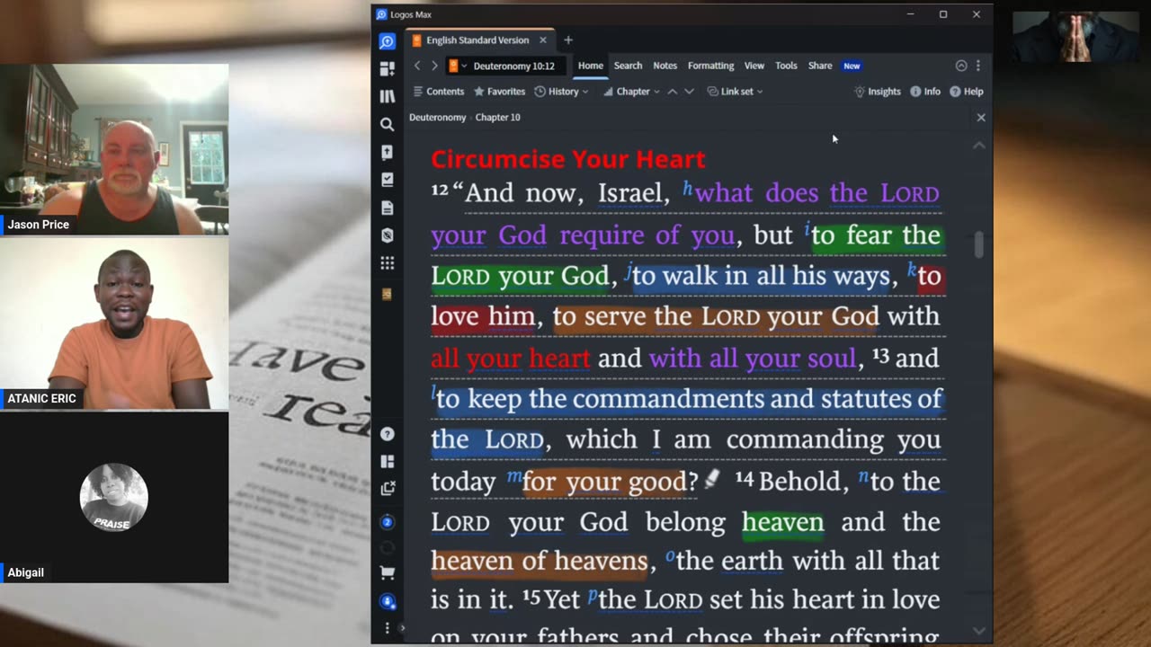 Deuteronomy 10-11