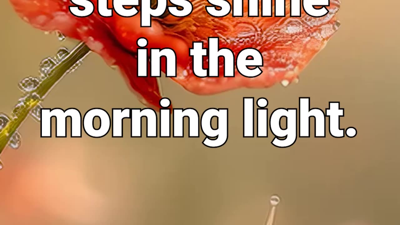 Even the smallest steps shine in the morning light #snail #meditationaid #relaxing