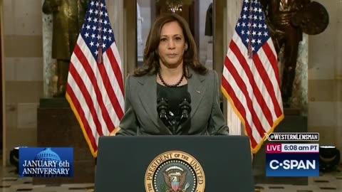 ICYMI: 01/06/2022 Kamala equated it to Pearl Harbor and 9/11.