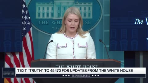 Press Secretary Karoline Leavitt Briefs Members of the Media, Oct. 23, 2025