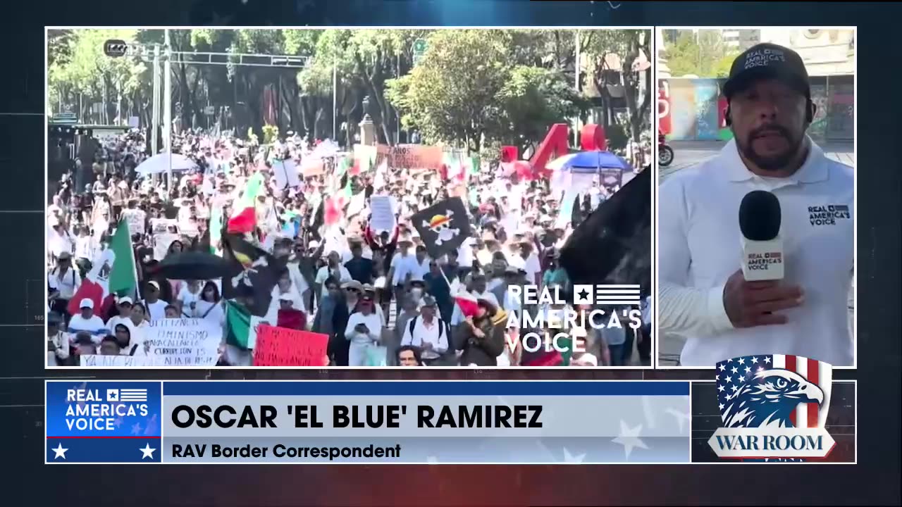 OSCAR RAMIREZ: The President Of Mexico Is Absolutely Bought And Paid For By The Cartels. After A Mayor Was Assassinated, She Claimed It Was Illegal To Go To War With The Cartels