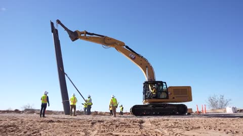 Yesterday, the @USArmy and @USACEHQ began construction of 15 miles of Border Wall