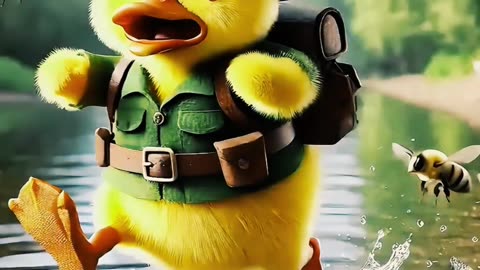 The Adventures of Duckling and Swarm of Vicious Bee