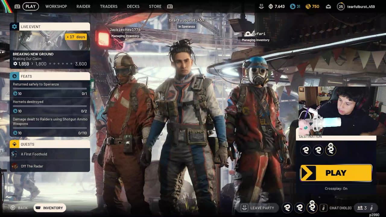 🔴|live playing ARC raiders| road to 500k JOIN UP!!!(ft. sufari)