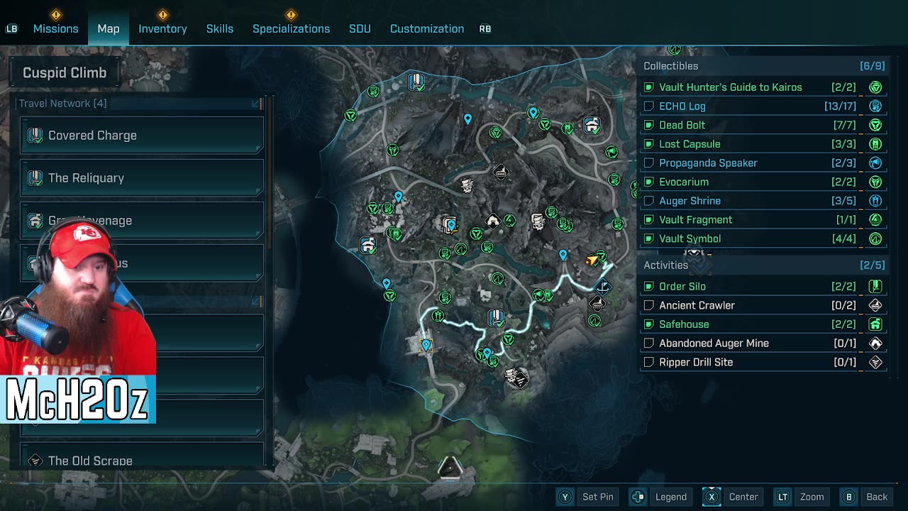 UVH 1-5, collectibles and finishing the Amon OP build