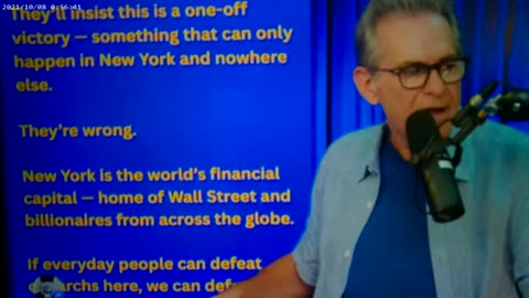 7 NOVEMBER - We are DOPED Alex Soros Secretly Funded Mamdani