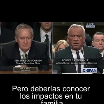 RFK: Freedom of Food Choice, but with Awareness of Its Impacts