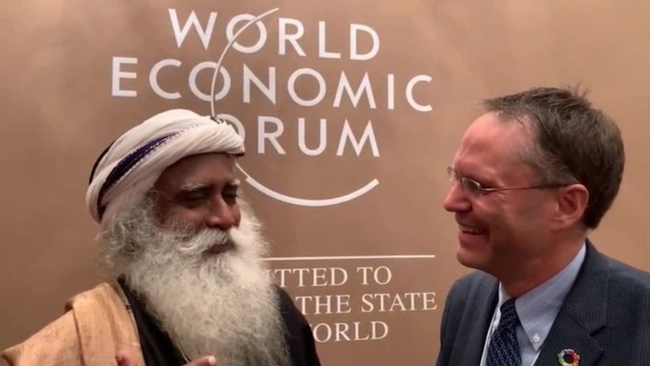 WEF Great Reset Depopulation Sadhguru