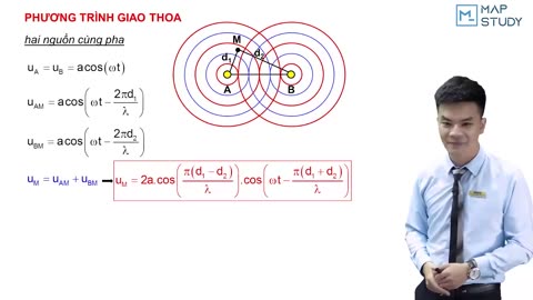 Bài 0207 Giao thoa sóng ts1 Giao thoa sóng 23 Phút
