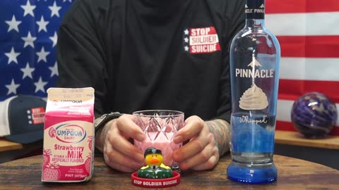 Harry Prejean - Pinnacle Whipped Vodka & Strawberry Milk