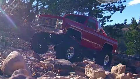 It's such a BAD*SS! 🔥Traxxas TRX4m High Trail 1979 Chevrolet K10! 😎