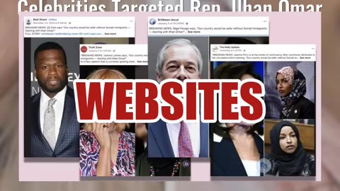 Fact Check: Fake Stories Say Celebrities Said 'Our country would be safer without Somali immigrants'