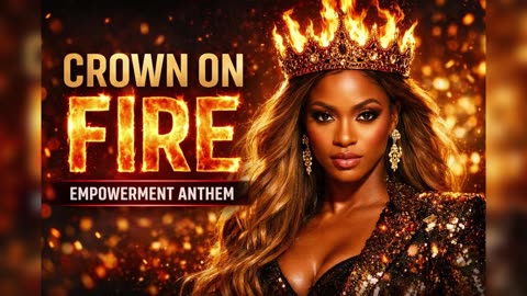 CROWN ON FIRE 👑 | Powerful Female Anthem | Empowerment Pop R&B | 2026