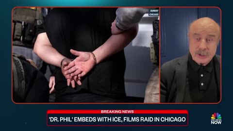 Dr. Phil joins immigration authorities during ICE operation in Chicago
