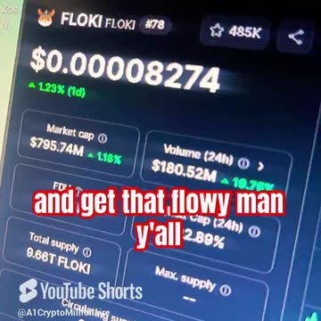 floki crypto news today price prediction #fyp