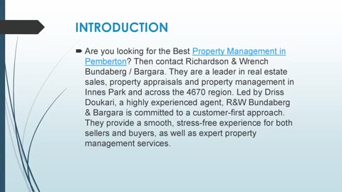 Best Property Management in Pemberton