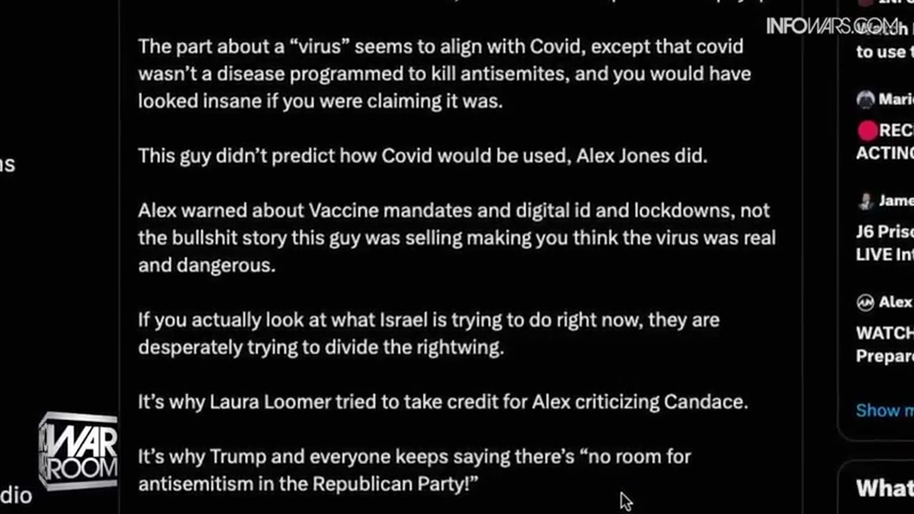 WAR ROOM (Full Show) Thursday - 1/15/26