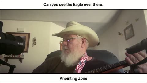 Can you see the Eagle over there.