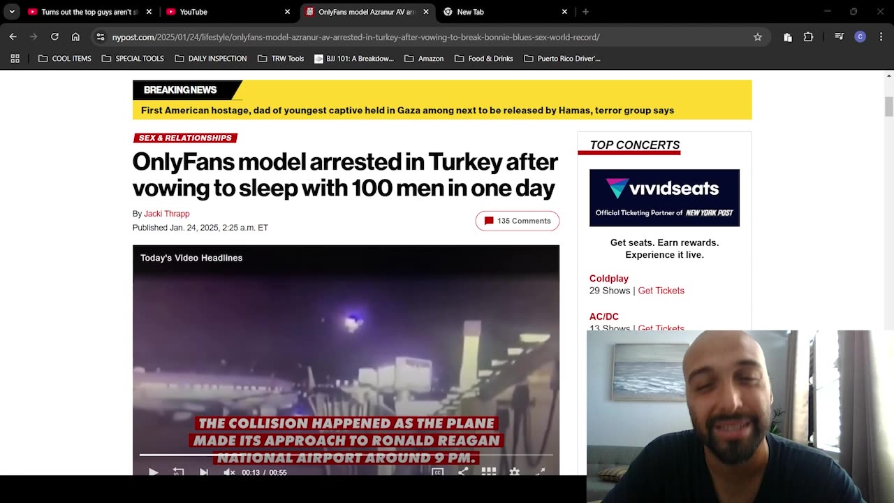 OnlyFans Model Arrested In Turkey For Attempting To PORK 100 Men In 24 Hours!