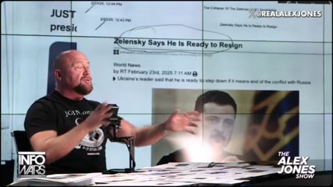 The Alex Jones Show in Full HD for February 23, 2025.